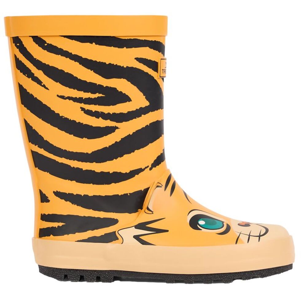 Trespass Childrens/Kids Tiger Rain Boots / Yellow/Black